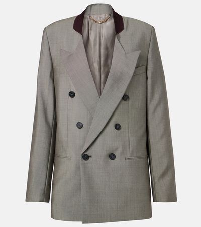 Victoria Beckham Victoria Beckham Beatrice wool and mohair blazer