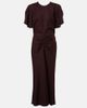 Victoria Beckham Victoria Beckham Bela gathered virgin wool midi dress - 1