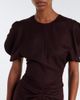 Victoria Beckham Victoria Beckham Bela gathered virgin wool midi dress - 3