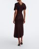 Victoria Beckham Victoria Beckham Bela gathered virgin wool midi dress - 6