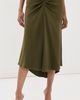 Victoria Beckham Victoria Beckham Bela Skirt Marsh Green - 2