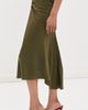 Victoria Beckham Victoria Beckham Bela Skirt Marsh Green - 4