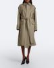 Victoria Beckham Victoria Beckham Belted cotton gabardine coat - 2