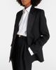Victoria Beckham Victoria Beckham Belted satin-trimmed blazer - 3
