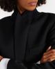 Victoria Beckham Victoria Beckham Belted satin-trimmed blazer - 6