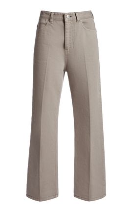 Victoria Beckham Victoria Beckham Berenice MidRise StraightLeg Cropped Jeans