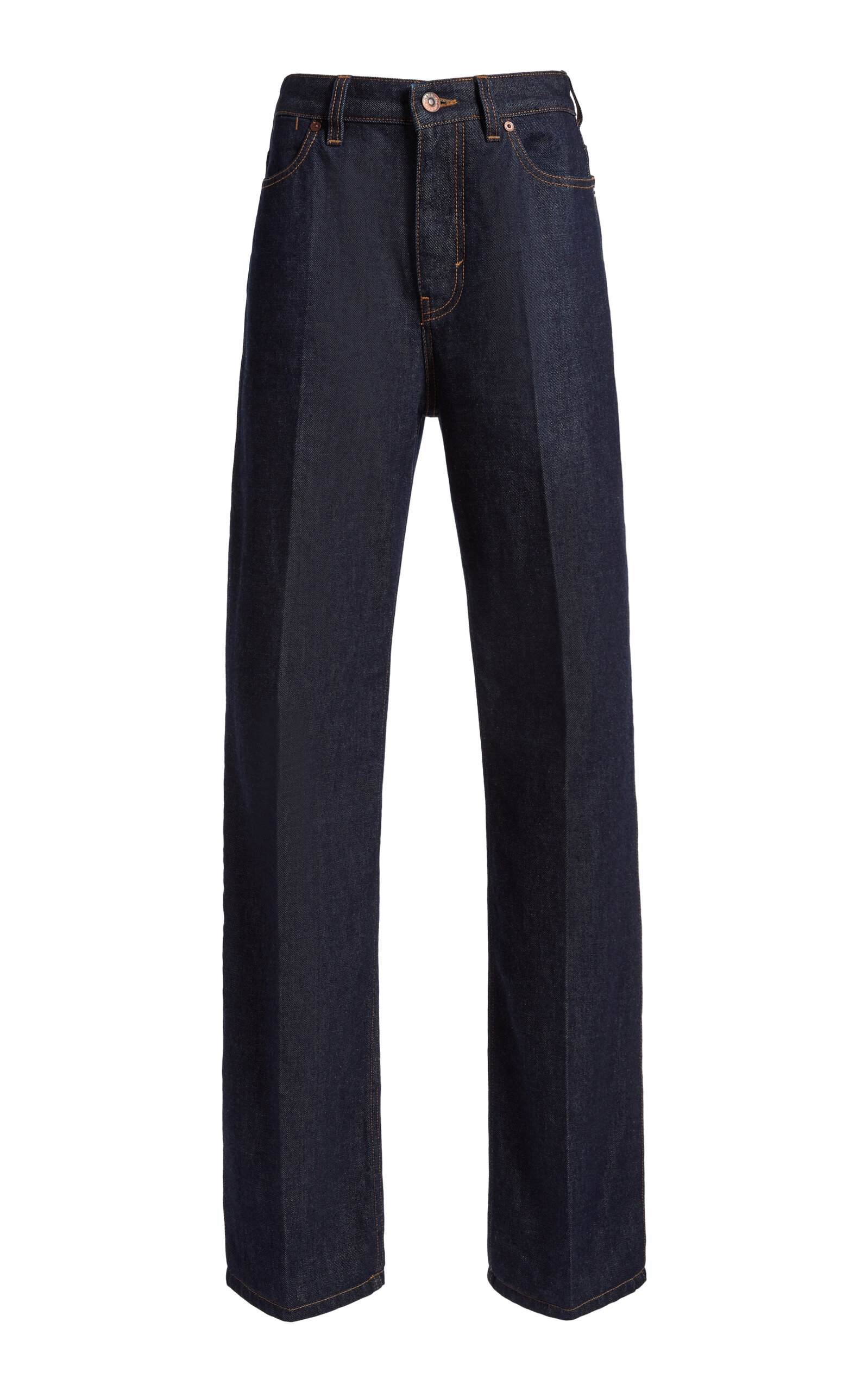 Victoria Beckham Victoria Beckham Berenice MidRise StraightLeg Jeans