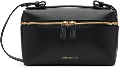 Victoria Beckham Victoria Beckham Black Leather Vanity Crossbody Bag