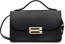 Victoria Beckham Victoria Beckham Black Small Leather Dorian Bag