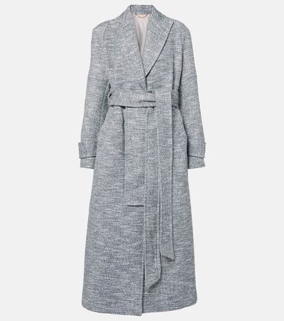 Victoria Beckham Victoria Beckham BouclÃ© tweed wrap coat