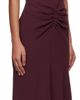 Victoria Beckham Victoria Beckham Burgundy Bela Midi Dress - 2