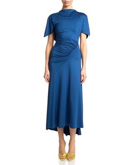 la femme hot pink dress La Femme 27623 Dress