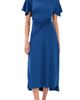 Victoria Beckham Victoria Beckham Cap Sleeve Dress Dark Ocean - 1