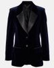 Victoria Beckham Victoria Beckham Cotton-blend velvet blazer - 1