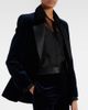 Victoria Beckham Victoria Beckham Cotton-blend velvet blazer - 3
