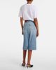 Victoria Beckham Victoria Beckham Denim wrap skirt - 3