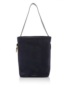 Victoria Beckham Victoria Beckham Dia Leather & Suede Bucket Bag