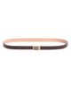 Victoria Beckham Victoria Beckham Dorian 1.5 cm Leather Belt - 1