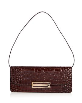 Victoria Beckham Victoria Beckham Dorian East West Small Leather Clutch