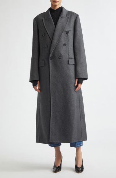Victoria Beckham Victoria Beckham Double Face Wool & Cashmere Overcoat