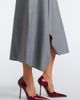 Victoria Beckham Victoria Beckham Draped asymmetric wool midi dress - 4