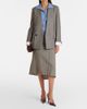 Victoria Beckham Victoria Beckham Draped wool and mohair midi skirt - 2