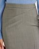 Victoria Beckham Victoria Beckham Draped wool and mohair midi skirt - 3