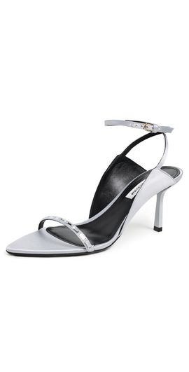 Victoria Beckham Victoria Beckham Eliza Embellished Sandals Magnesium