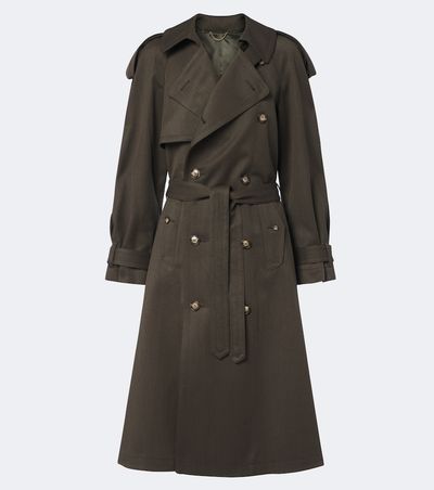 Victoria Beckham Victoria Beckham Esmee virgin wool trench coat