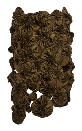Victoria Beckham Victoria Beckham Floral Applique Midi Skirt