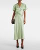 Victoria Beckham Victoria Beckham Gathered crêpe satin midi dress - 2