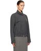 Victoria Beckham Victoria Beckham Gray Scarf Bomber Jacket - 2
