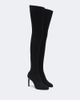 Victoria Beckham Victoria Beckham Harlow jersey over-the-knee boots - 1