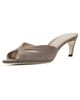 Victoria Beckham Victoria Beckham Harlow Mask Mules Fossil Brown - 1