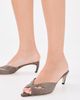 Victoria Beckham Victoria Beckham Harlow Mask Mules Fossil Brown - 3