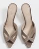 Victoria Beckham Victoria Beckham Harlow Mask Mules Fossil Brown - 5