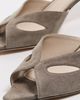 Victoria Beckham Victoria Beckham Harlow Mask Mules Fossil Brown - 6