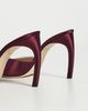 Victoria Beckham Victoria Beckham Harlow Open Toe Stiletto Mules 100 Burgundy - 4