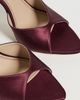 Victoria Beckham Victoria Beckham Harlow Open Toe Stiletto Mules 100 Burgundy - 6