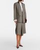 Victoria Beckham Victoria Beckham Herringbone virgin wool blazer - 6