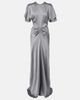 Victoria Beckham Victoria Beckham Isabella gathered satin gown - 1