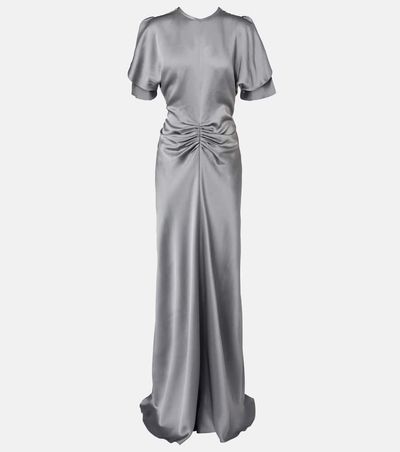 Victoria Beckham Victoria Beckham Isabella gathered satin gown