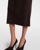 Victoria Beckham Victoria Beckham Knitted wool-blend midi skirt - 5