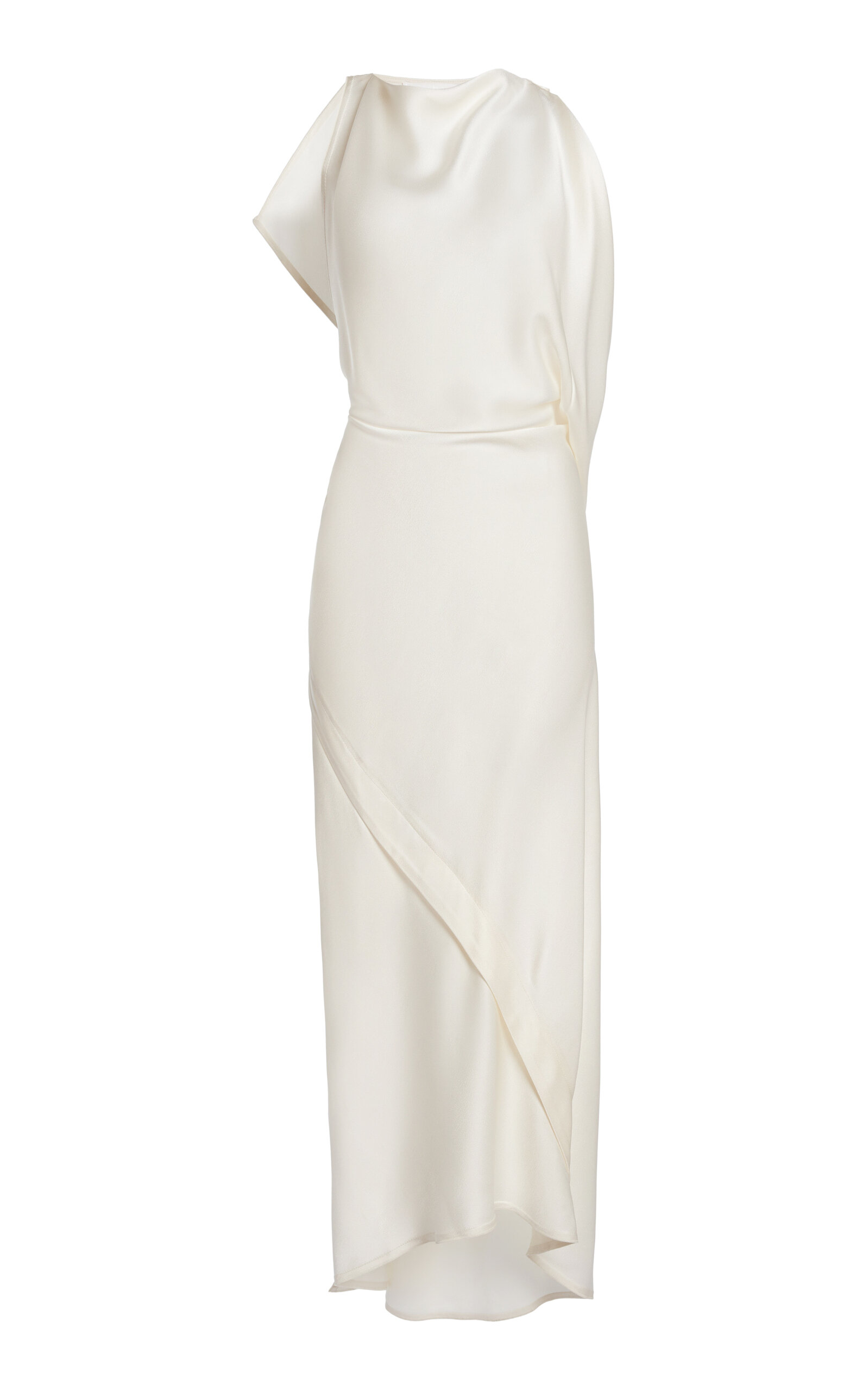 Victoria Beckham Victoria Beckham Kyra Layered Midi Dress