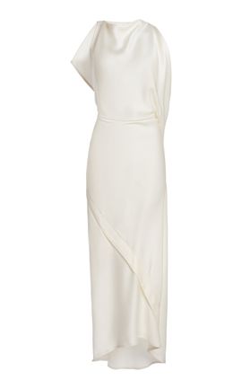 Victoria Beckham Victoria Beckham Kyra Layered Midi Dress