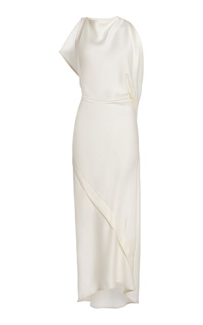Victoria Beckham Victoria Beckham Kyra Layered Midi Dress