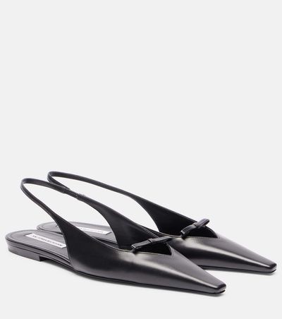 Victoria Beckham Victoria Beckham Leather slingback flats