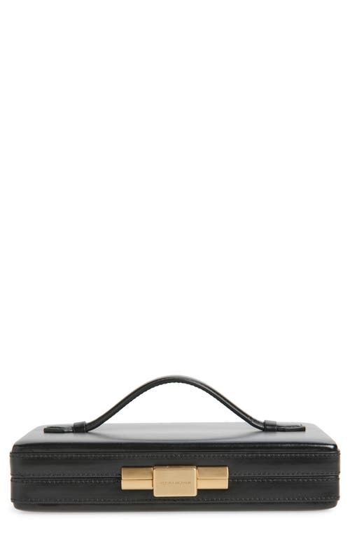 Victoria Beckham Victoria Beckham Leather Top Handle Box Clutch