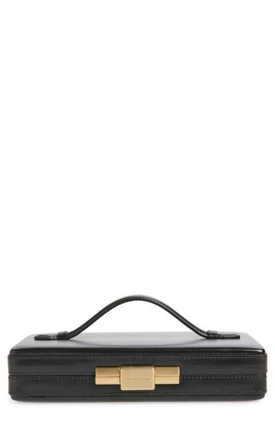 Victoria Beckham Victoria Beckham Leather Top Handle Box Clutch