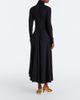 Victoria Beckham Victoria Beckham Letice gathered turtleneck jersey midi dress - 6